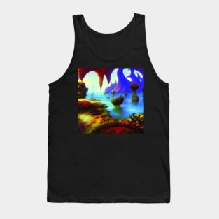 Fantasy Imaginary Seascape, Amazing Nature Tank Top